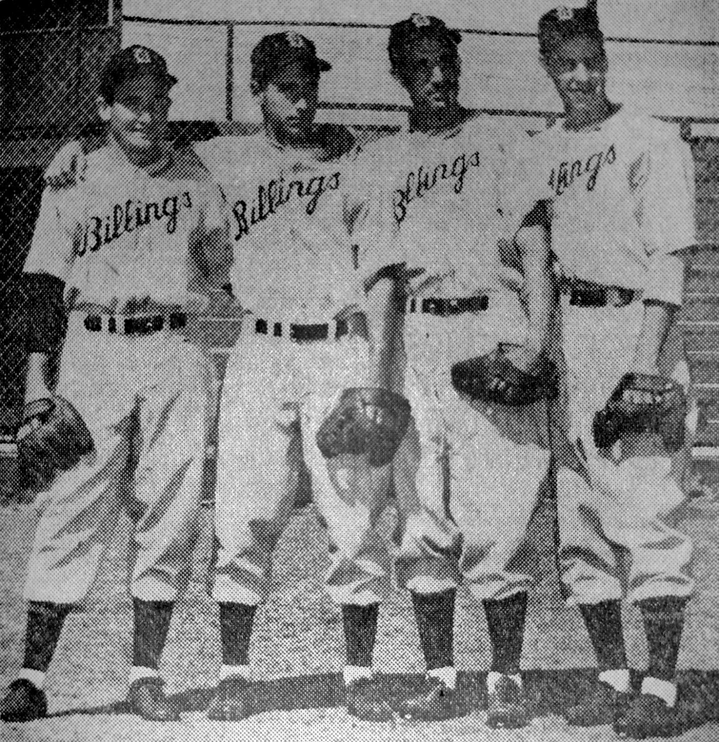 Billings Mustangs outfielders, 1948